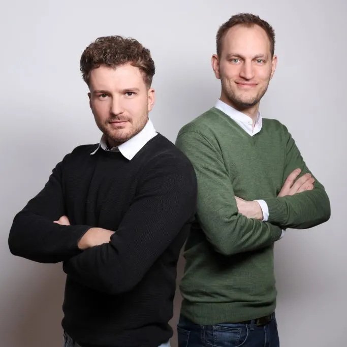 Marcel Winkler und Carlo Dieck